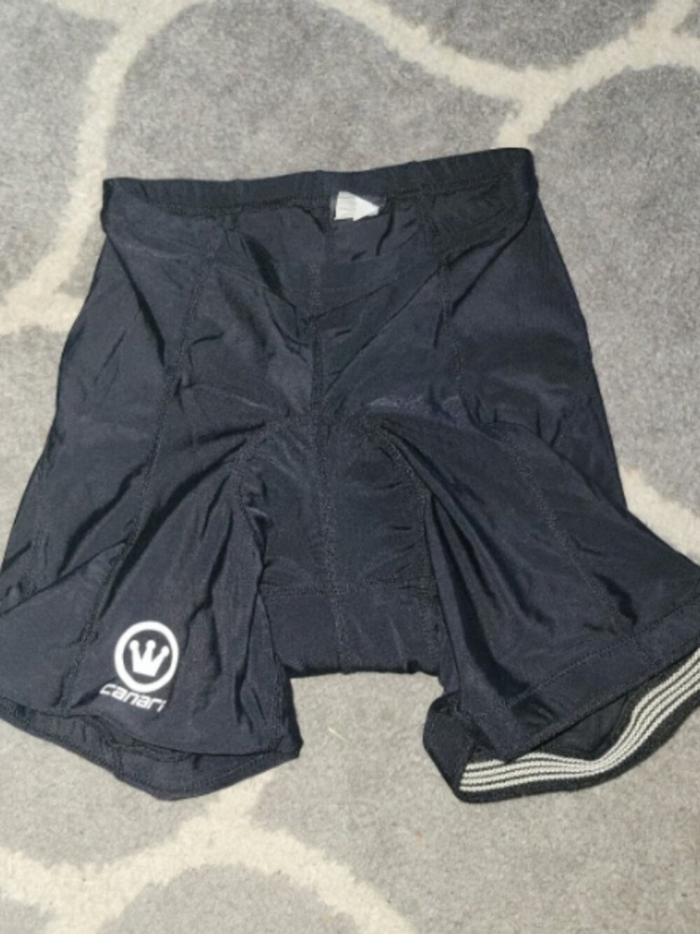Adult size small canari brand bike shorts